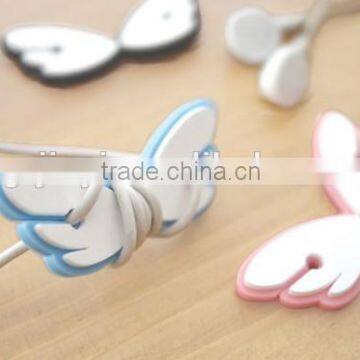 Cute Professional Colorful Angel's wing silicone robbin winder