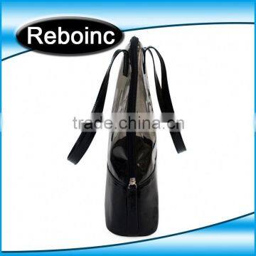 PVC Tube Handle Plastic artifiicial christmas tree removal storage bag(20151028A45)