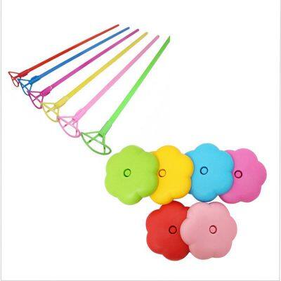 Wholesale Plum Shaped Table Balloons Stand Accessories Balloon Stick for Party Decoration Balloon Stick Holder Stands With Cup photo-2