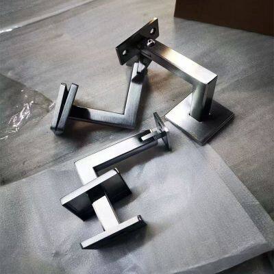 Stair Guardrail Accessories Wall Stair Pipe Support photo-5