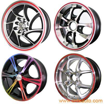 Alloy wheel aluminum rims disks manufacture factory supplier China