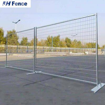 Weld Temporary Fence Canada Galvanized and Powder Coated Small Removable Fence China ECO FRIENDLY Temporary Wire Fence for Dogs photo-4