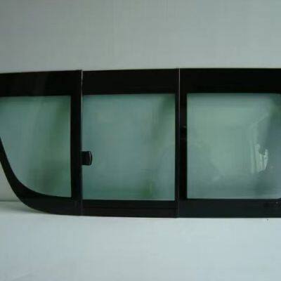 Автомобильное стекло с алюминиевым раменем и резиной