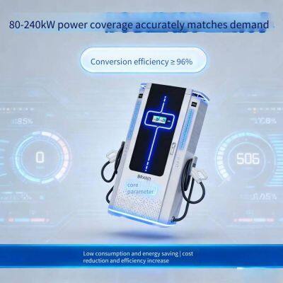 200kw New Energy Vehicle Nine - Hole dc Fast - Charging Pile With Chinese Characters Design, Suitable for Both Home and Commercial Use, Universal for Sedans, Equipped With Soc System, 5 - Meter Charging Gun Cable, Support qr Code Scanning, Card Swiping, p photo-3
