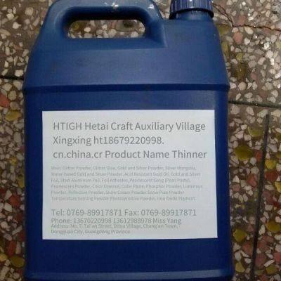 Special Diluents for Thinners, Paint Powders, Gold Pastes, Silver Pastes, Resins, Varnishes, Etc.