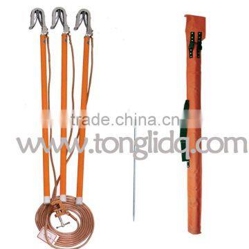 portable ground earth rod set with earthing wire and clamp                        
                                                Quality Choice