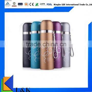 Double wall stainless steel water bottle/vacuum flask/stainless steel bottle