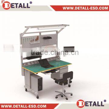 Cold rolled steel drawer workbench with wheels