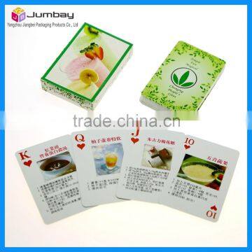 300gsm Art Paper Customized Playing Cards for Advertisement