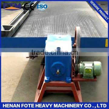 High efficient shaking bed for mining, shaking table plant price