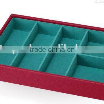 W1275R-2 Leather Jewelry Trays for Showcase photo-2