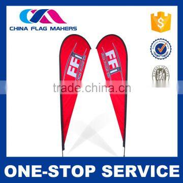 Top Sales High Quality Original Design Customise Teardrop Beach Flag