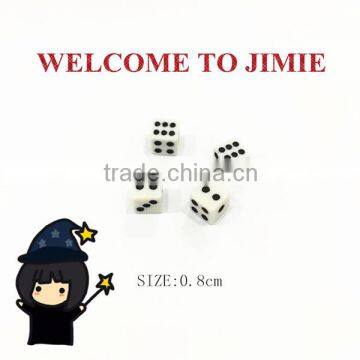 8mm High Quality Acrylic Normal Dot Mini Dice photo-2