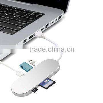 2 in 1 USB to Micro & Card Reader Ports USB 2.0 Connector Cable Hub photo-5