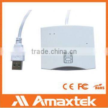 Amaxtek Usb Network Smart Card Reader for Internet Atm Transfer/Credit Card Payment/Balance Inquiries photo-3