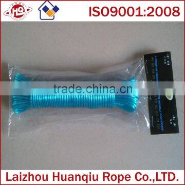 China Supplier Colorful PVC Clothesline Twine