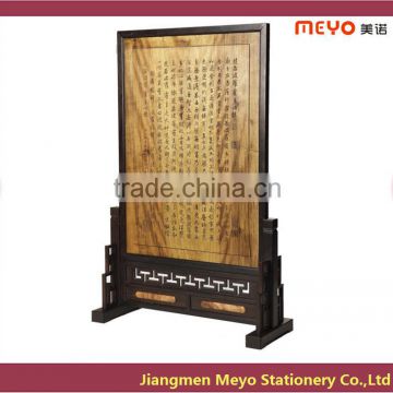 2015 Hot Product Custom Antique Interior Decoration Table Wooden Screen