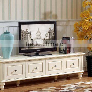 Guangdong European White tv Cabinet Latest Desidn tv Stand AET-8601 photo-2
