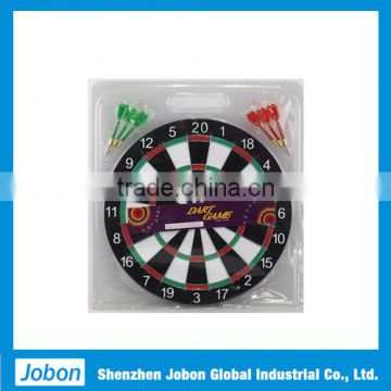 Hot sale 15 inch wooden dart board toy with 4 darts kids dart game