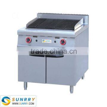 Butane lava rock grill with lava rock for cooking bbq (SUNRRY SY-GL900B)