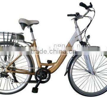 city bike with geared motor