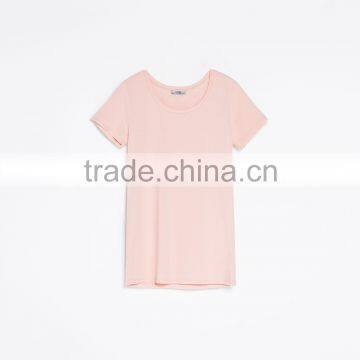 Ladies cotton basic t-shirt