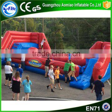 Big Balls Inflatable Obstacle Course Challenge,big Baller Game Inflatable Wipeout for Rentals photo-3
