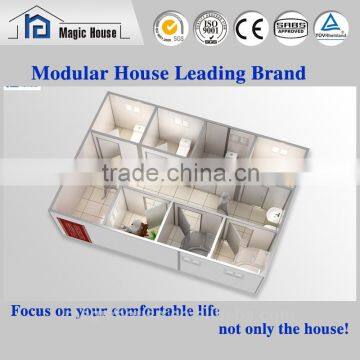 Легко устанавливаемый антисейсмический сборный туалет/Быстро возводимый дешевый сборный общественный туалет (ванная комната) photo-2