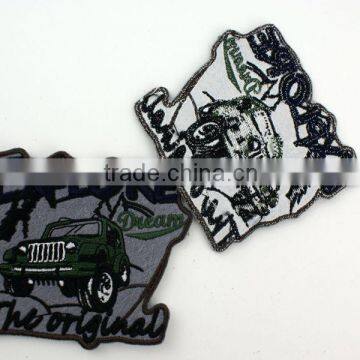 Best Sale Custom Car Logo Embroidery Patches photo-3