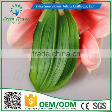 2016 Wholesale PU Latex Artificial Flowers Moth Orchid Four Pieces Two Leafs Real Touch Babys Breath Fake Flower photo-4