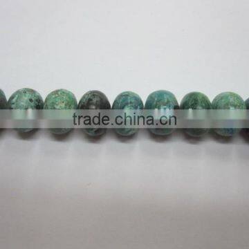 Wholesale Natural polished round bead chrysanthemum nugget gemstone for necklace making