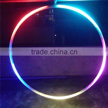 80CM/ 136 LED Hula Hoop,Chasing LED hula hoop, Remote, Ranger LED hula hoop