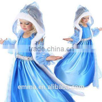 New style elsa frozen costume for kids elsa dress BC2094