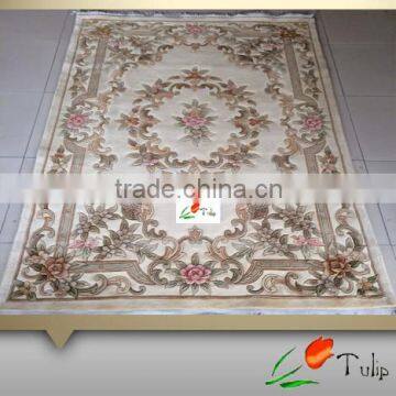 Hand Made Savonnerie Wool Rug