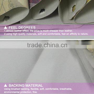 Glitter Leather Fabric for Furniture Decoration Wallpaper , China Wholesale A1531 photo-4