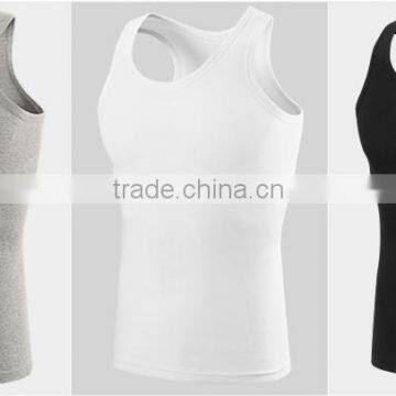 OEM Sports vests for man Blank gym vest waistcoat sleeveless shirts