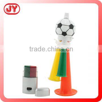 Three-tone horn tricolor football fan trumpets cheering makeup tool