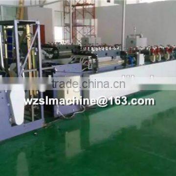 High-speed fully automatic three side seal plastic bag making machine