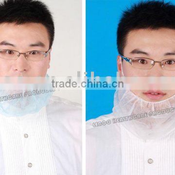 disposalbe non woven/PP Beard cover/face cover food processing