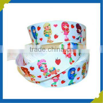 star printing grosgrain ribbon