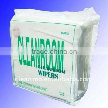 1012D 100% polyester cleanroom wipe(ISO Class4 Packed)