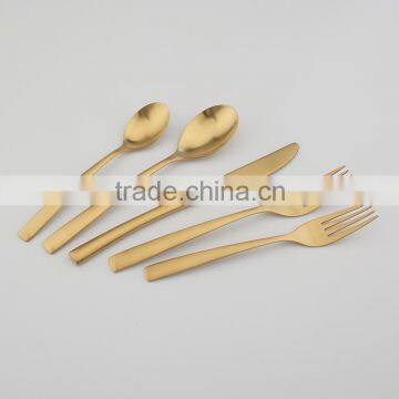 20PCS Gold Plated Flatware Set 4026 photo-3