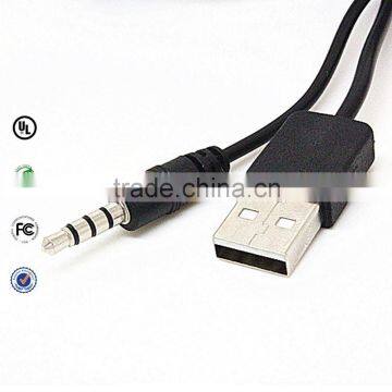 8inches Usb Audio Jack Adapter for MP3, MP4