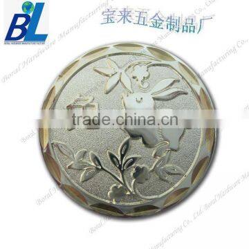 3D Embossed Zinc Alloy Antique Coin photo-4