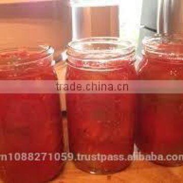 Pickled cherry tomatoes in own natural juice - 540ml glass jar