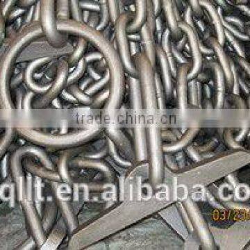 Electric galvanized log boom chain