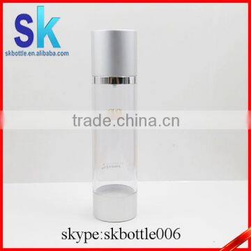gold silver 200ml airless bottle