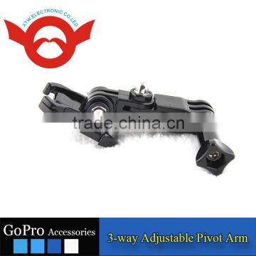 3-way Adjustable Pivot Arm for Gopro Hero 2/3/3+/4/4 Session photo-6