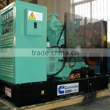 500KVA natural gas generator with cummins engine with key or auto start
