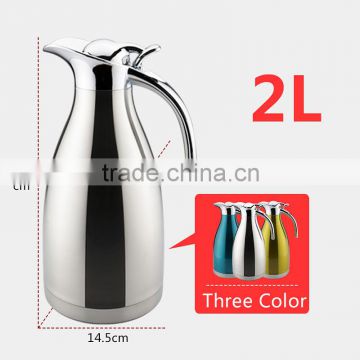 Thermal Carafe,Stainless Steel Induction Water Pitcher Tea Pot Jug Flask Coffee Carafe Coffee Pot